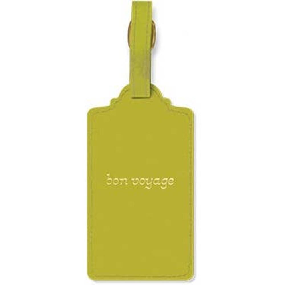 Fashion Luggage Tag | Lime Green